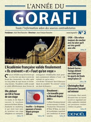 cover image of L'année du Gorafi II